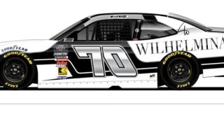 Wilhelmina Models sponsoring Thomas Annunziata at Martinsville
