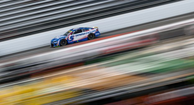 MARTINSVILLE, VIRGINIA - OCTOBER 25: Kyle Larson, driver of the #5 HendrickCars.com Chevrolet, drives during practice for the NASCAR Cup Series Xfinity 500at Martinsville Speedway on October 25, 2025 in Martinsville, Virginia. (Photo by Jared C. Tilton/Getty Images) | Getty Images