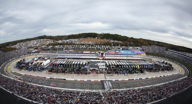 MARTINSVILLE, VIRGINIA - OCTOBER 26: A general view of racing during the NASCAR Cup Series Xfinity 500 at Martinsville Speedway on October 26, 2025 in Martinsville, Virginia. (Photo by David Jensen/Getty Images) | Getty Images