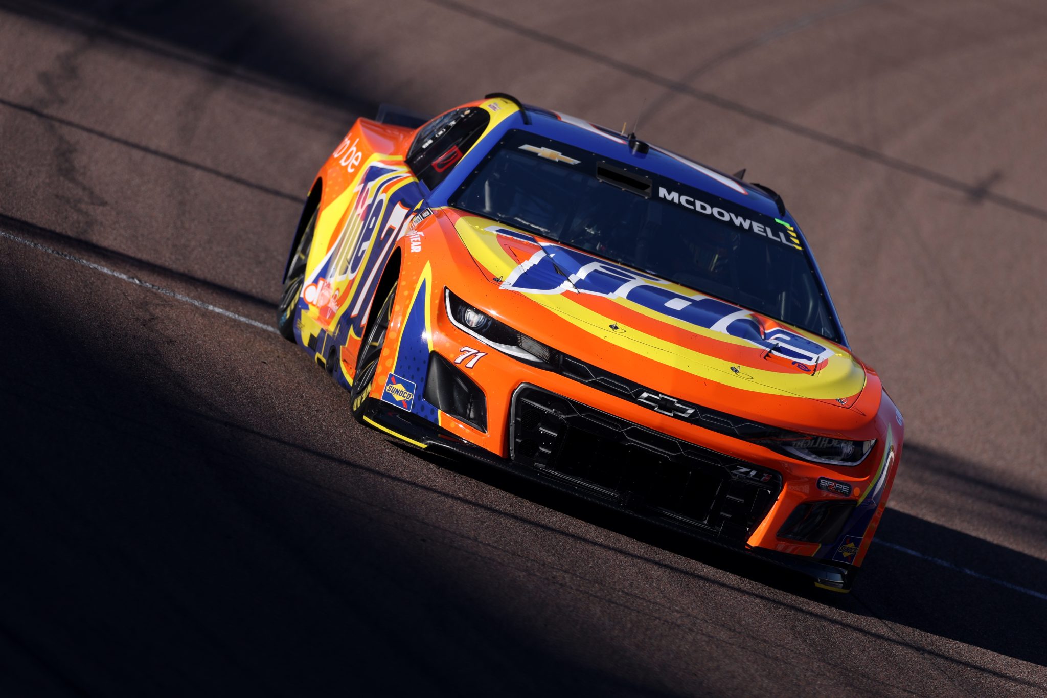 AVONDALE, ARIZONA - OCTOBER 31: Michael McDowell, driver of the #71 Tide Chevrolet, drives during practice for the NASCAR Cup Series Championship at Phoenix Raceway on October 31, 2025 in Avondale, Arizona. (Photo by Christian Petersen/Getty Images) | Getty Images