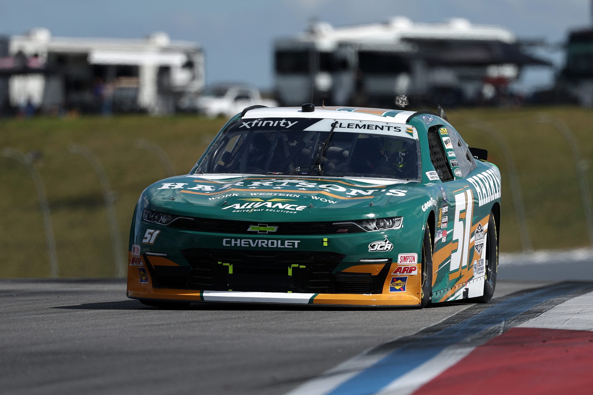2025 #51 Jeremy Clements Racing Xfinity Series Paint Schemes