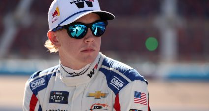 AVONDALE, ARIZONA - NOVEMBER 01: Connor Zilisch, driver of the #88 WeatherTech Chevrolet, looks on during qualifying for the NASCAR Xfinity Series Championship at Phoenix Raceway on November 01, 2025 in Avondale, Arizona. (Photo by Meg Oliphant/Getty Images) | Getty Images