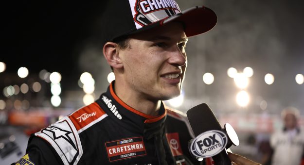 Visit 2025 Craftsman Truck Series champion Corey Heim interview transcript page