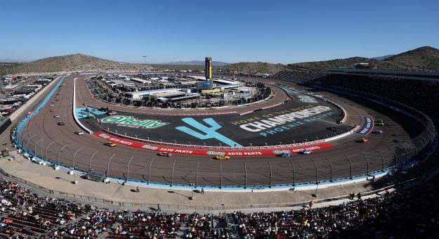 AVONDALE, ARIZONA - NOVEMBER 02: A general view of racing during the NASCAR Cup Series Championship at Phoenix Raceway on November 02, 2025 in Avondale, Arizona. (Photo by Christian Petersen/Getty Images) | Getty Images