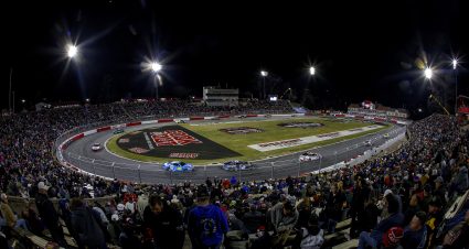 WINSTON SALEM, NORTH CAROLINA - FEBRUARY 01: A general view of cars during practice for the Cook Out Clash at Bowman Gray Stadium on February 01, 2025 in Winston Salem, North Carolina. (Photo by Sean Gardner/Getty Images) | Getty Images