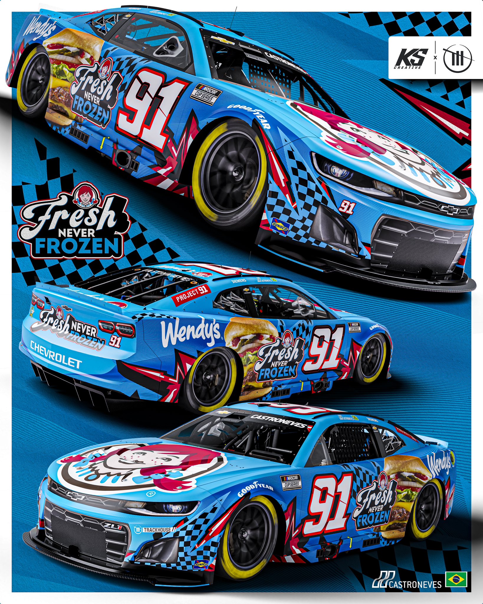2025 91 Wendys Daytona 500 2