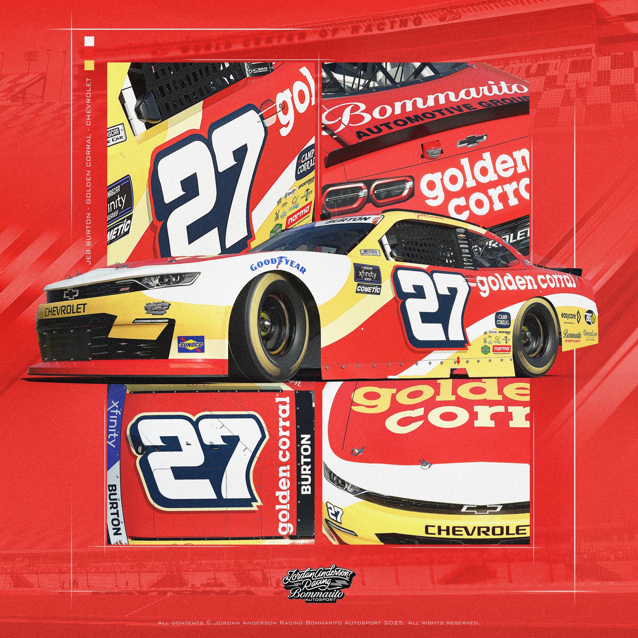 Jeb Burton Daytona Schem