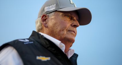 BRISTOL, TENNESSEE - SEPTEMBER 21: NASCAR Hall of Famer and Hendrick Motorsport team owner, Rick Hendrick looks on prior to the NASCAR Cup Series Bass Pro Shops Night Race at Bristol Motor Speedway on September 21, 2024 in Bristol, Tennessee. (Photo by James Gilbert/Getty Images) | Getty Images