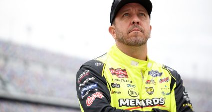 DAYTONA BEACH, FLORIDA - FEBRUARY 14: Matt Crafton, driver of the #88 Ideal Door/Menards Ford looks on during qualifying for the NASCAR Craftsman Truck Series Fresh from Florida 250 at Daytona International Speedway on February 14, 2025 in Daytona Beach, Florida. (Photo by James Gilbert/Getty Images) | Getty Images