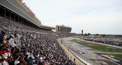 HAMPTON, GEORGIA - FEBRUARY 23: A general view of racing from the grandstands during the NASCAR Cup Series Ambetter Health 400 at Atlanta Motor Speedway on February 23, 2025 in Hampton, Georgia. (Photo by Chris Graythen/Getty Images) | Getty Images