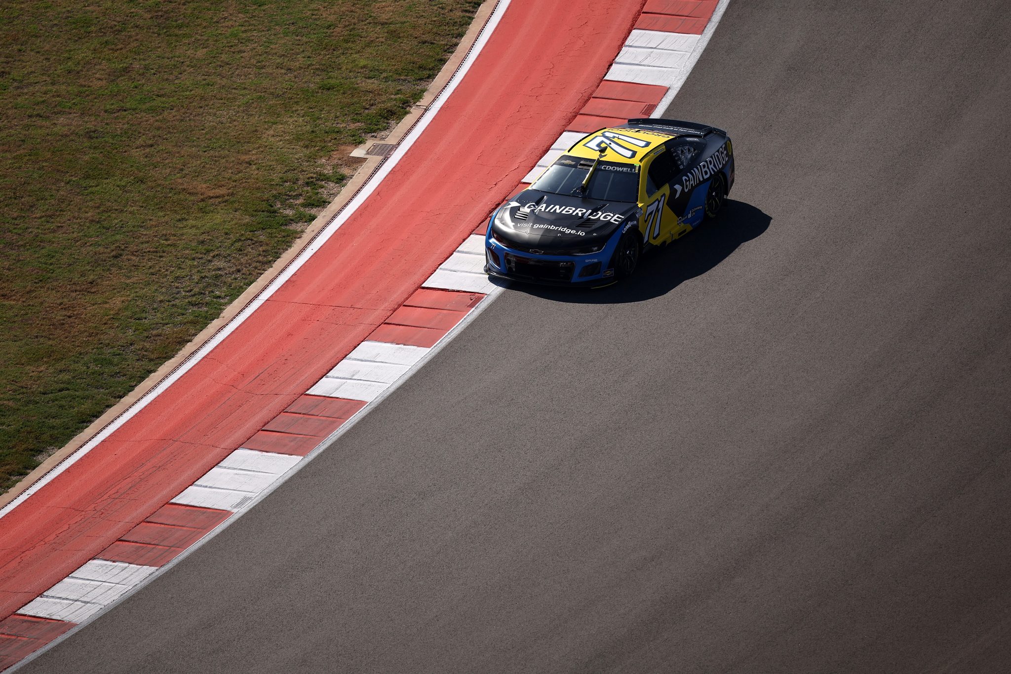 AUSTIN, TEXAS - MARCH 01: Michael McDowell, driver of the #71 Gainbridge Chevrolet, drives during practice for the NASCAR Cup Series EchoPark Automotive Grand Prix at Circuit of The Americas on March 01, 2025 in Austin, Texas. (Photo by James Gilbert/Getty Images) | Getty Images