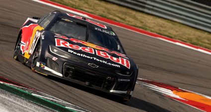 AUSTIN, TEXAS - MARCH 02: Connor Zilisch, driver of the #87 Red Bull Chevrolet, drives during the NASCAR Cup Series EchoPark Automotive Grand Prix at Circuit of The Americas on March 02, 2025 in Austin, Texas. (Photo by Meg Oliphant/Getty Images) | Getty Images