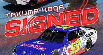 Takuma Koga’s 2025 #53 Macnica Toyota paint scheme.