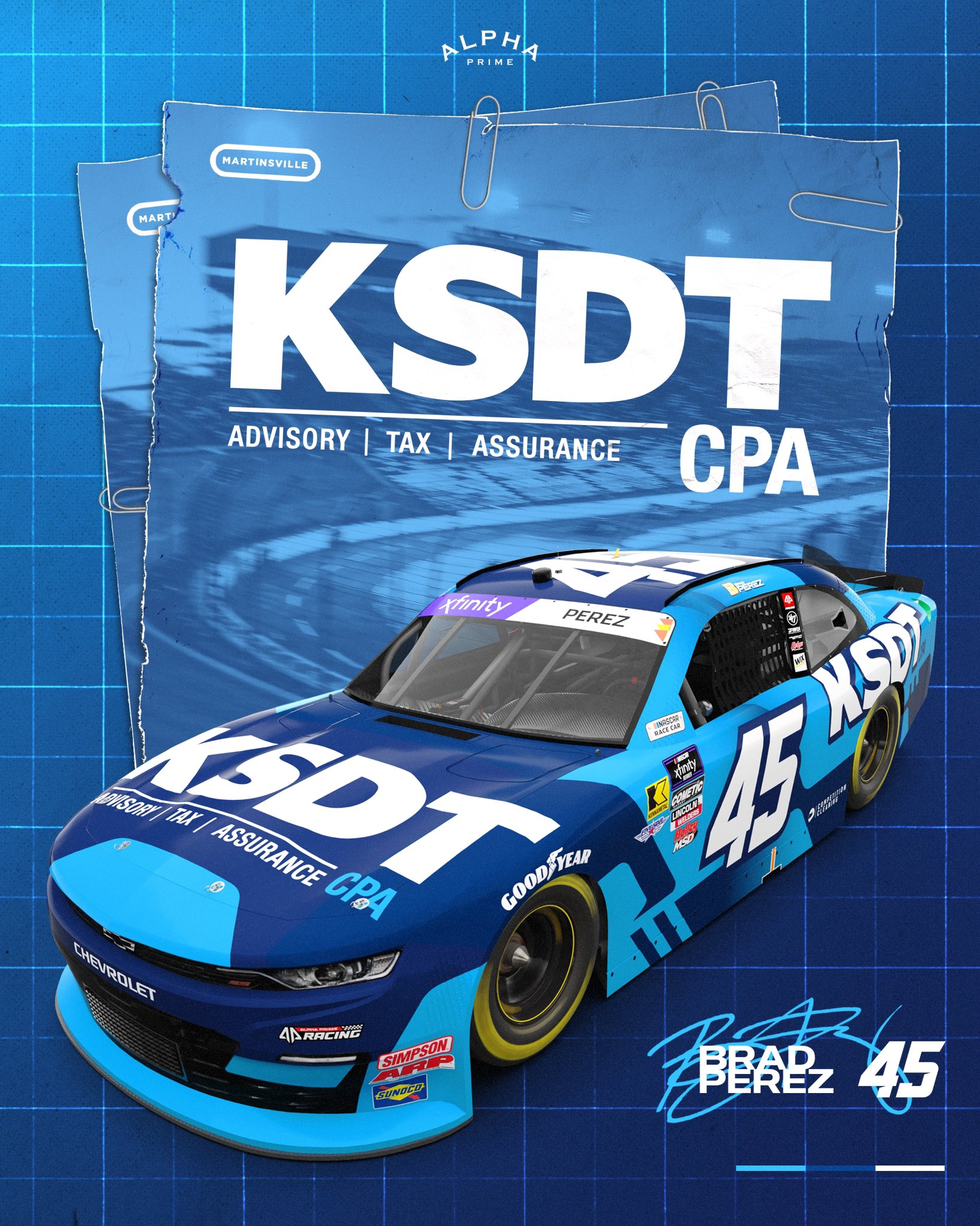 Brad Perez Martinsville Scheme