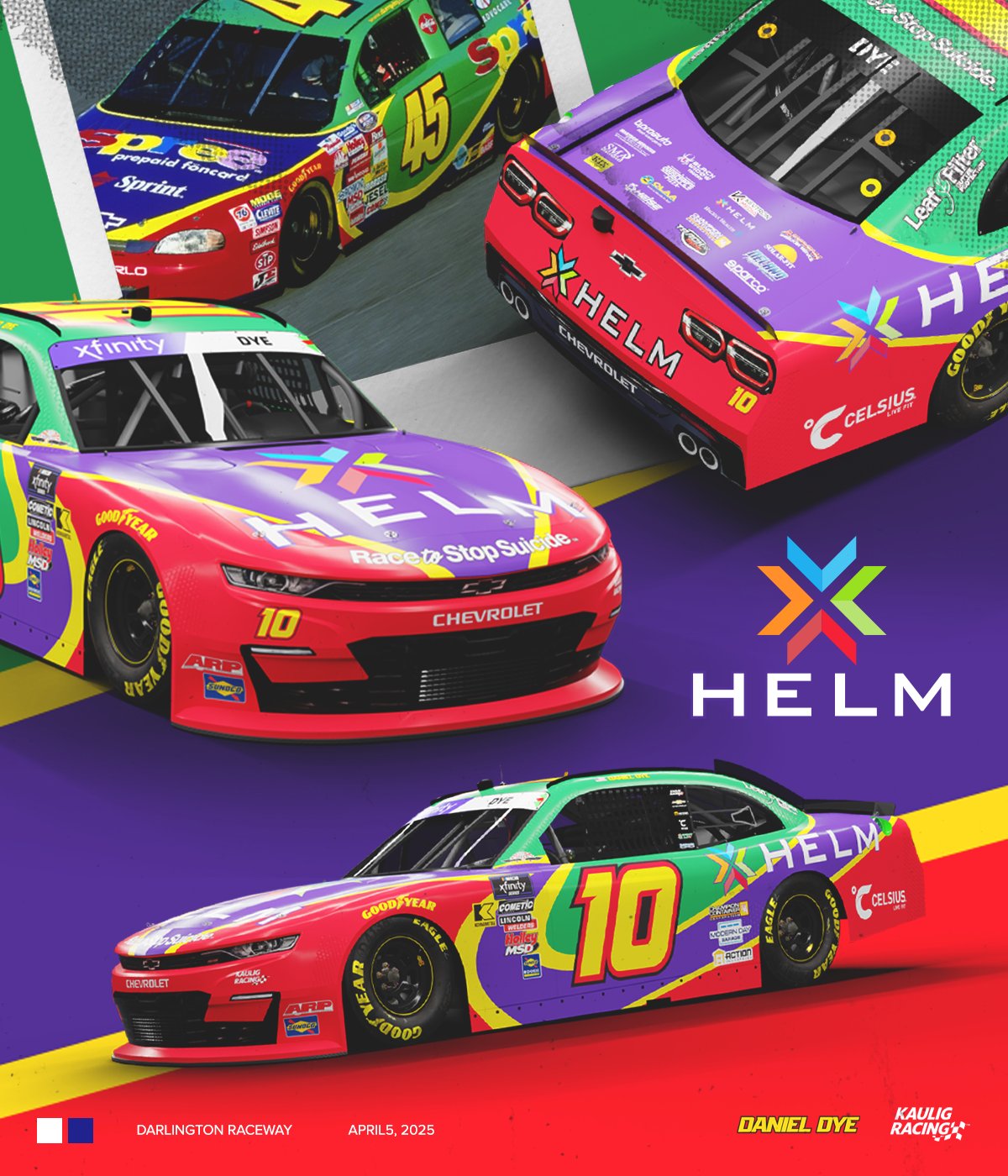 Daniel Dye Darlington Throwback