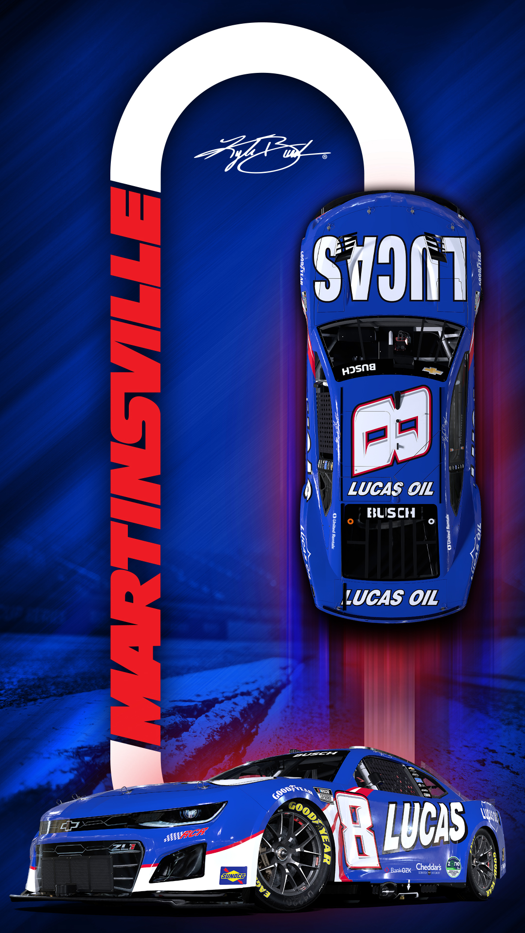 Kyle Busch Martinsville Scheme