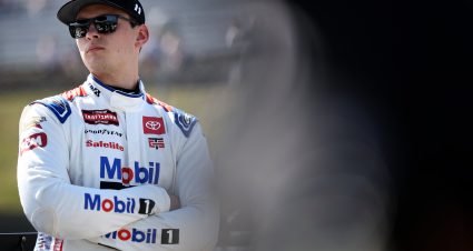 MARTINSVILLE, VIRGINIA - MARCH 28: Corey Heim, driver of the #11 Mobil 1 Toyota, looks on during qualifying for the NASCAR Craftsman Truck Series Boys & Girls Club of the Blue Ridge 200 at Martinsville Speedway on March 28, 2025 in Martinsville, Virginia. (Photo by Jared C. Tilton/Getty Images) | Getty Images