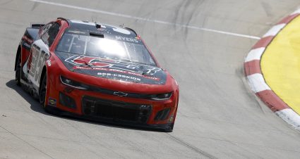 MARTINSVILLE, VIRGINIA - MARCH 29: Burt Myers, driver of the #50 C3 Chevrolet, drives during practice for the NASCAR Cup Series Cook Out 400 at Martinsville Speedway on March 29, 2025 in Martinsville, Virginia. (Photo by Logan Riely/Getty Images) | Getty Images