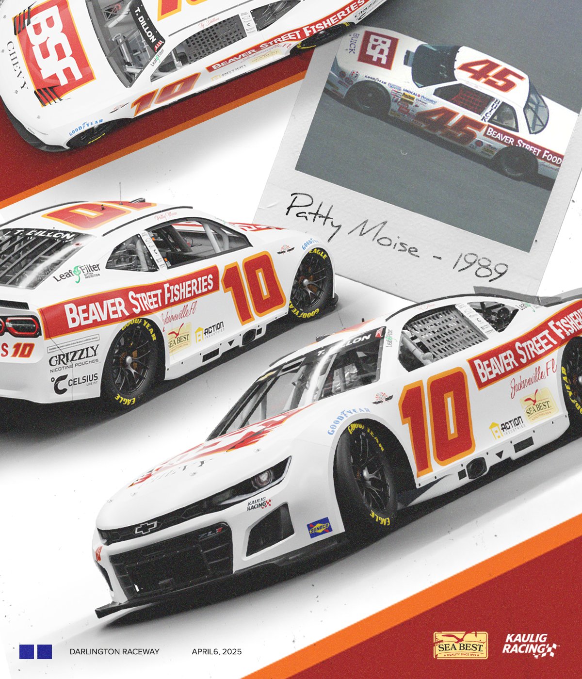 Ty Dillon Darlington Throwback