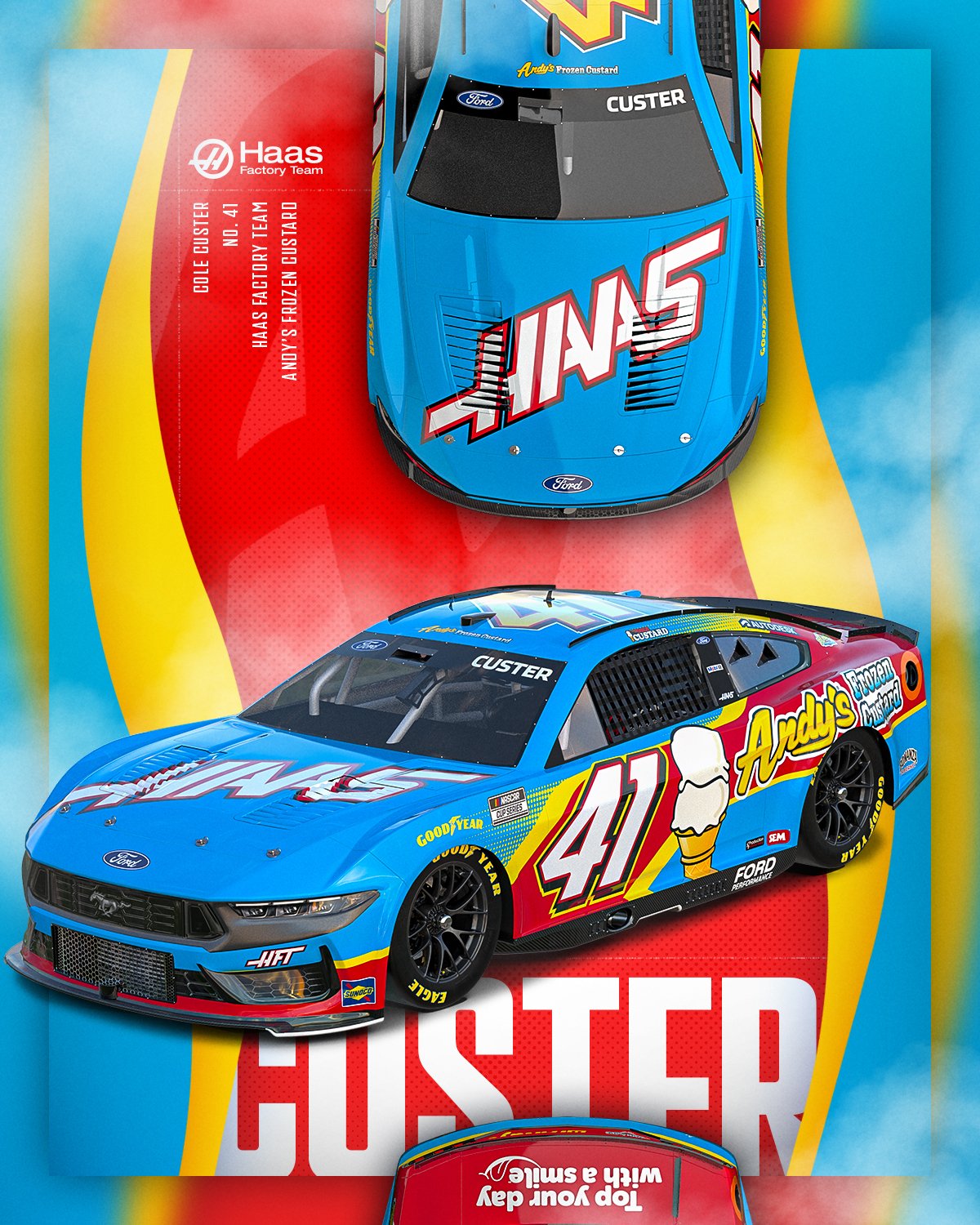 Cole Custer Andy's Frozen