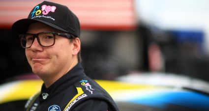 DAYTONA BEACH, FLORIDA - FEBRUARY 14: Sheldon Creed, driver of the #00 Friends of Jaclyn Ford drives looks on practice for the NASCAR Xfinity Series United Rentals 300 at Daytona International Speedway on February 14, 2025 in Daytona Beach, Florida. (Photo by Mike Ehrmann/Getty Images) | Getty Images