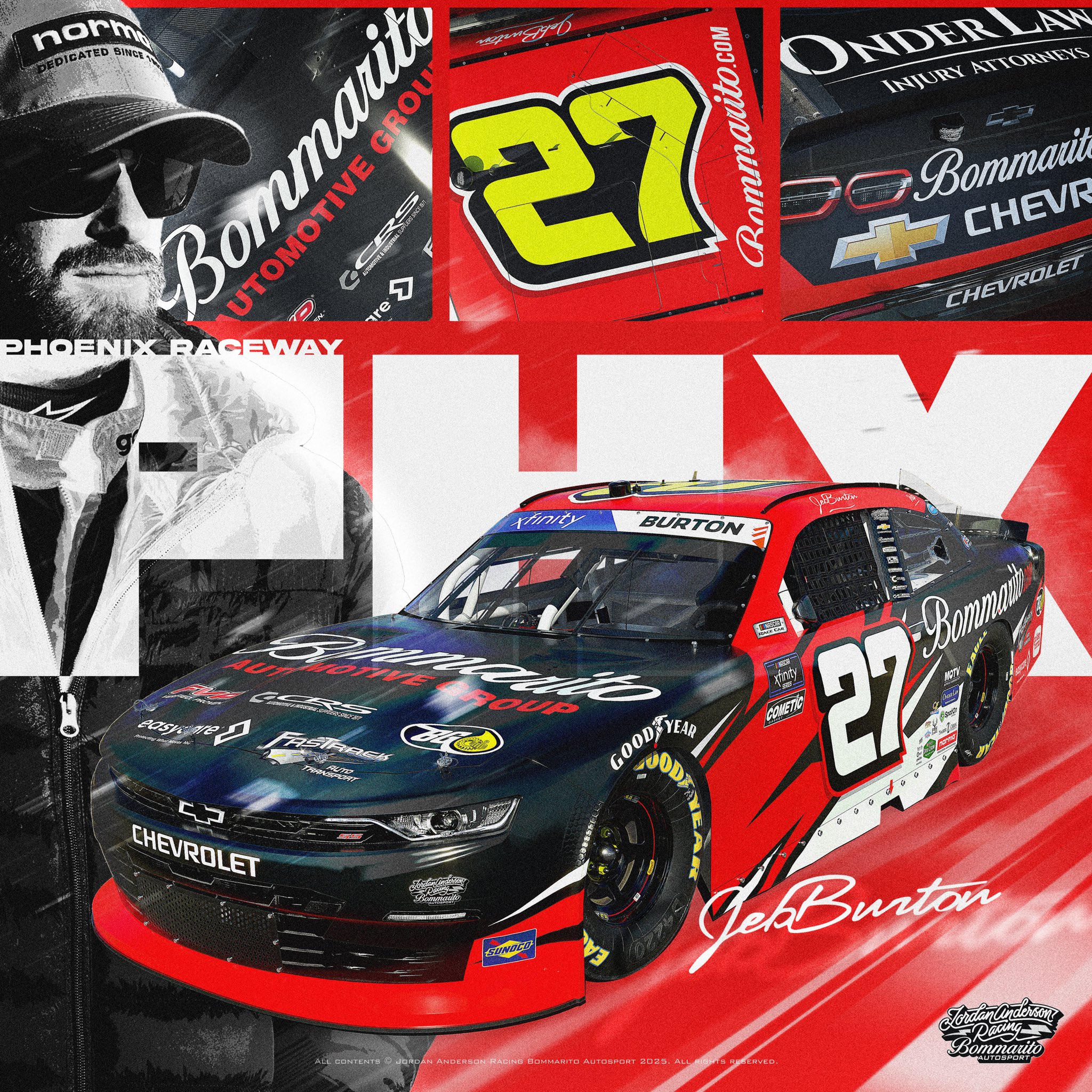 Jeb Burton Phoenix Scheme