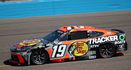 AVONDALE, ARIZONA - MARCH 08: Chase Briscoe, driver of the #19 Bass Pro Shops Toyota, drives during practice for the NASCAR Cup Series Shriners Children's 500 at Phoenix Raceway on March 08, 2025 in Avondale, Arizona. (Photo by Chris Graythen/Getty Images) | Getty Images