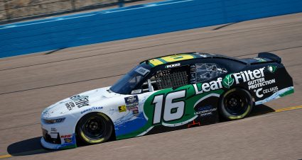 AVONDALE, ARIZONA - MARCH 08: Christian Eckes, driver of the #16 LeafFilter Gutter Protection Chevrolet, drives during practice for the NASCAR Xfinity Series GOVX 200 at Phoenix Raceway on March 08, 2025 in Avondale, Arizona. (Photo by Chris Graythen/Getty Images) | Getty Images