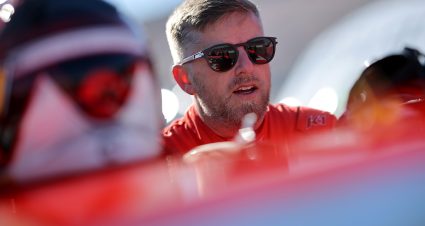 AVONDALE, ARIZONA - MARCH 08: Justin Allgaier, driver of the #7 BRANDT Chevrolet, looks on during practice for the NASCAR Xfinity Series GOVX 200 at Phoenix Raceway on March 08, 2025 in Avondale, Arizona. (Photo by Jonathan Bachman/Getty Images) | Getty Images