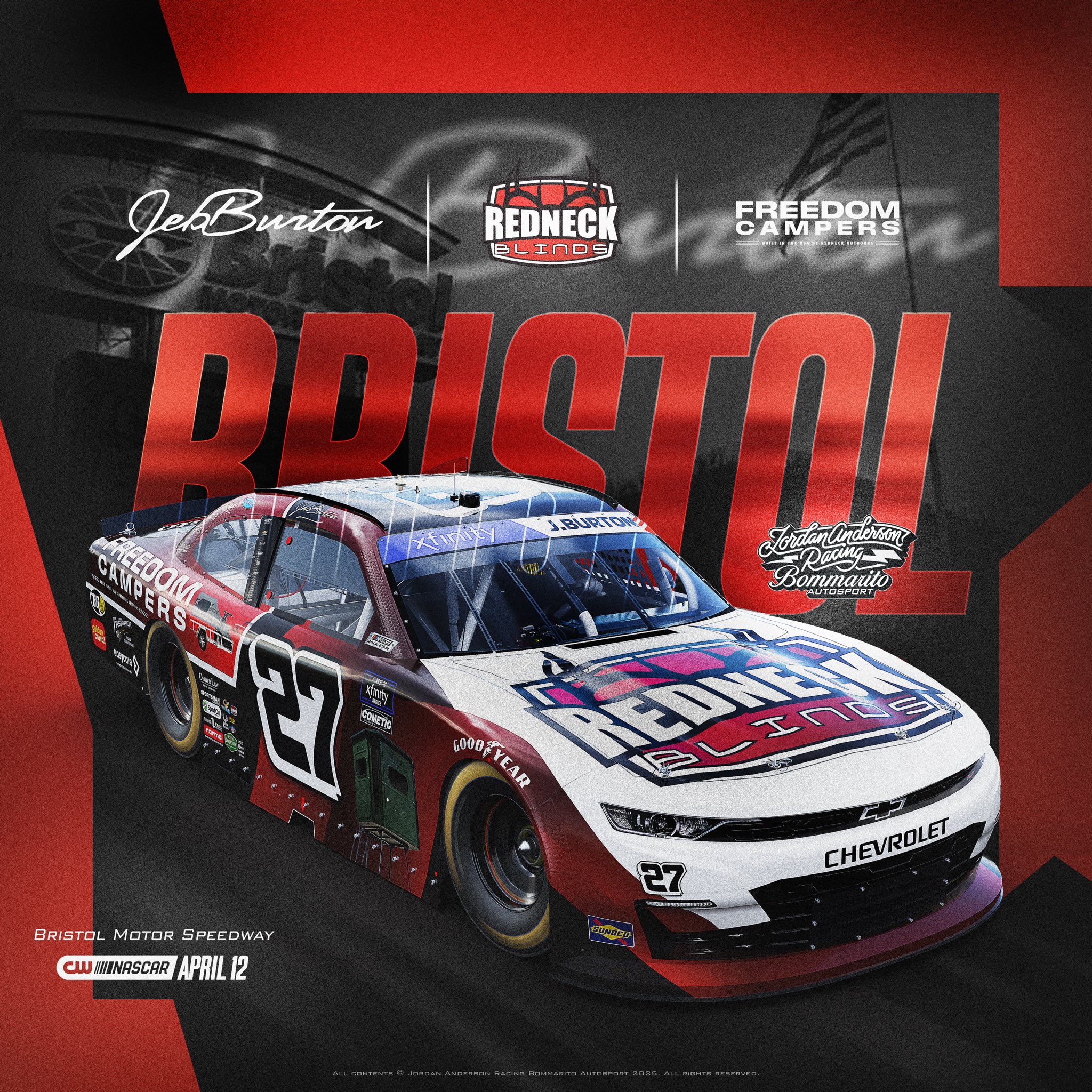 Jeb Burton Bristol Scheme
