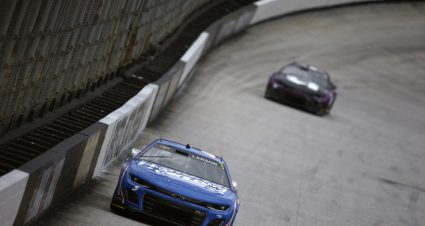 BRISTOL, TENNESSEE - APRIL 12: Kyle Larson, driver of the #5 HendrickCars.com Chevrolet, drives during practice for the NASCAR Cup Series Food City 500 at Bristol Motor Speedway on April 12, 2025 in Bristol, Tennessee. (Photo by Sean Gardner/Getty Images) | Getty Images