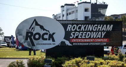 ROCKINGHAM, NORTH CAROLINA - APRIL 18: A general view of the Rockingham Speedway Entertainment Complex signage prior to practice for the NASCAR Craftsman Truck Series Black's Tire 200 at Rockingham Speedway on April 18, 2025 in Rockingham, North Carolina. (Photo by James Gilbert/Getty Images) | Getty Images