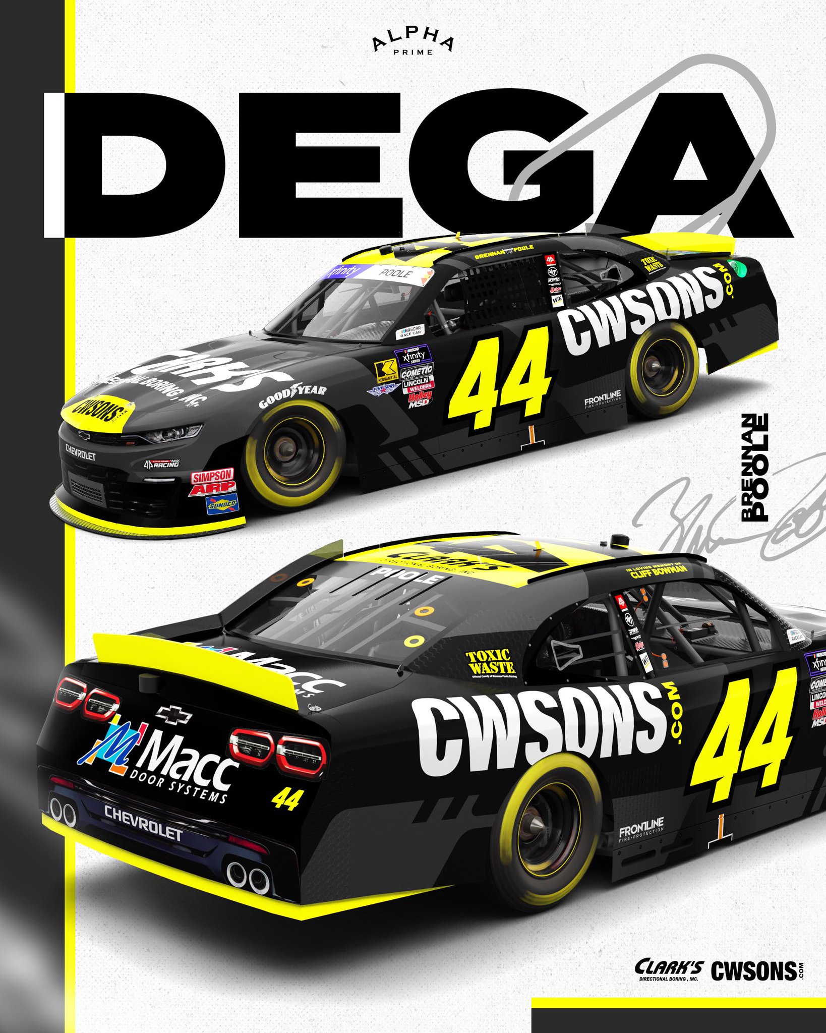 Brennan Poole Talladega Scheme