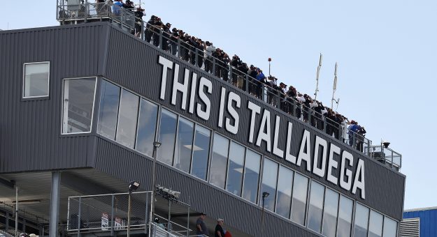 TALLADEGA, ALABAMA - APRIL 26: A general view of spotters during the NASCAR Xfinity Series Ag-Pro 300 at Talladega Superspeedway on April 26, 2025 in Talladega, Alabama. (Photo by Logan Riely/Getty Images) | Getty Images