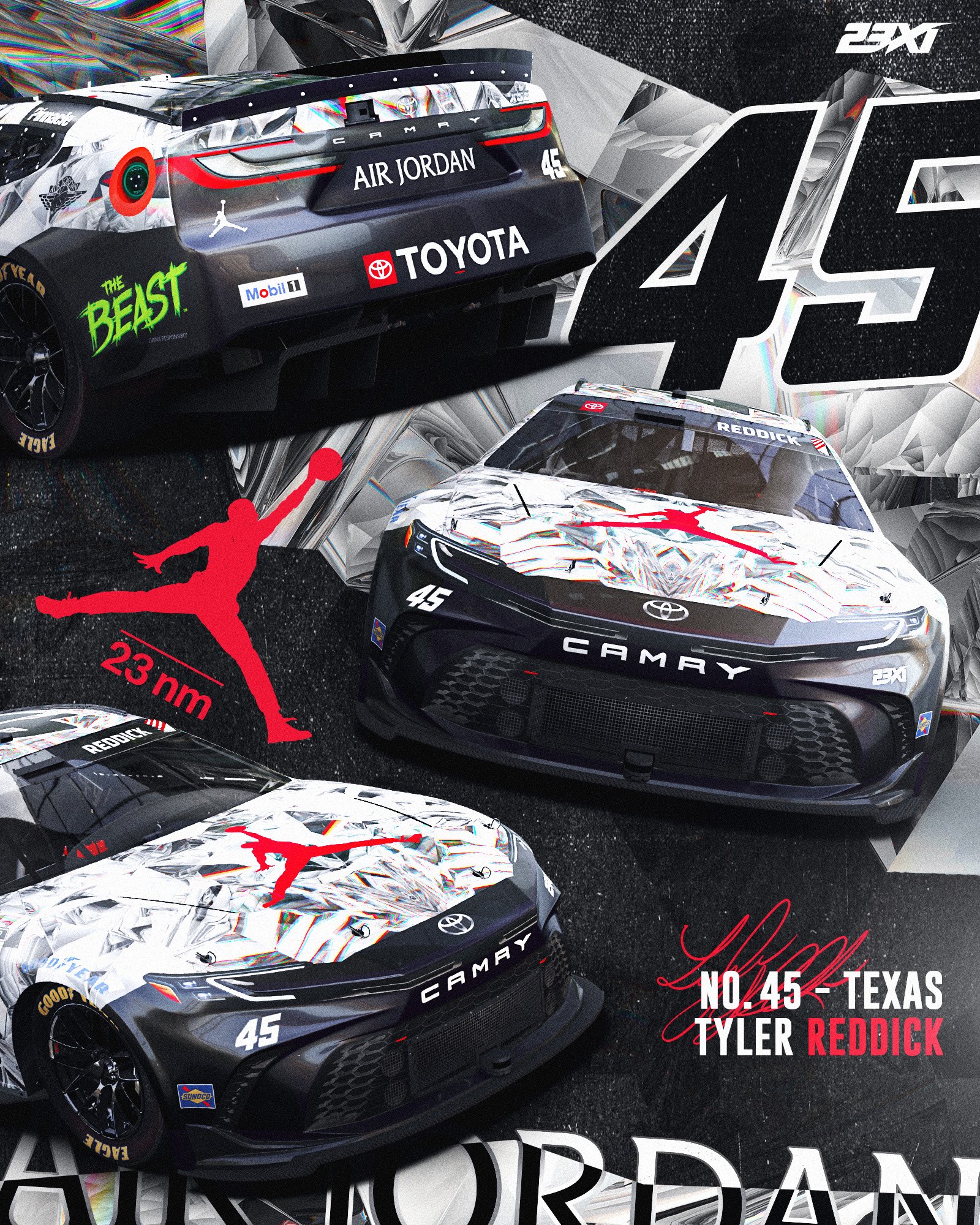 Tyler Reddick Texas Scheme