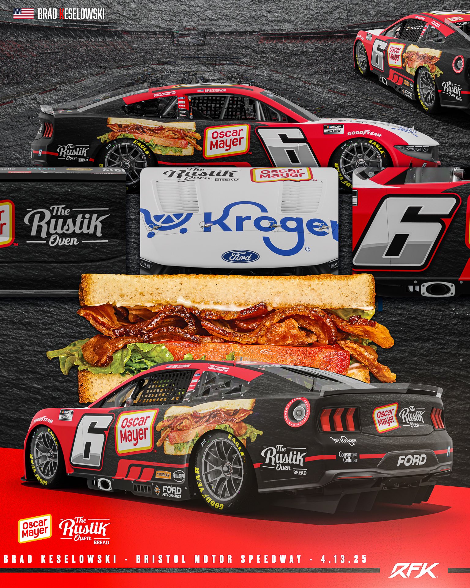 Brad Keselowski Bristol Scheme