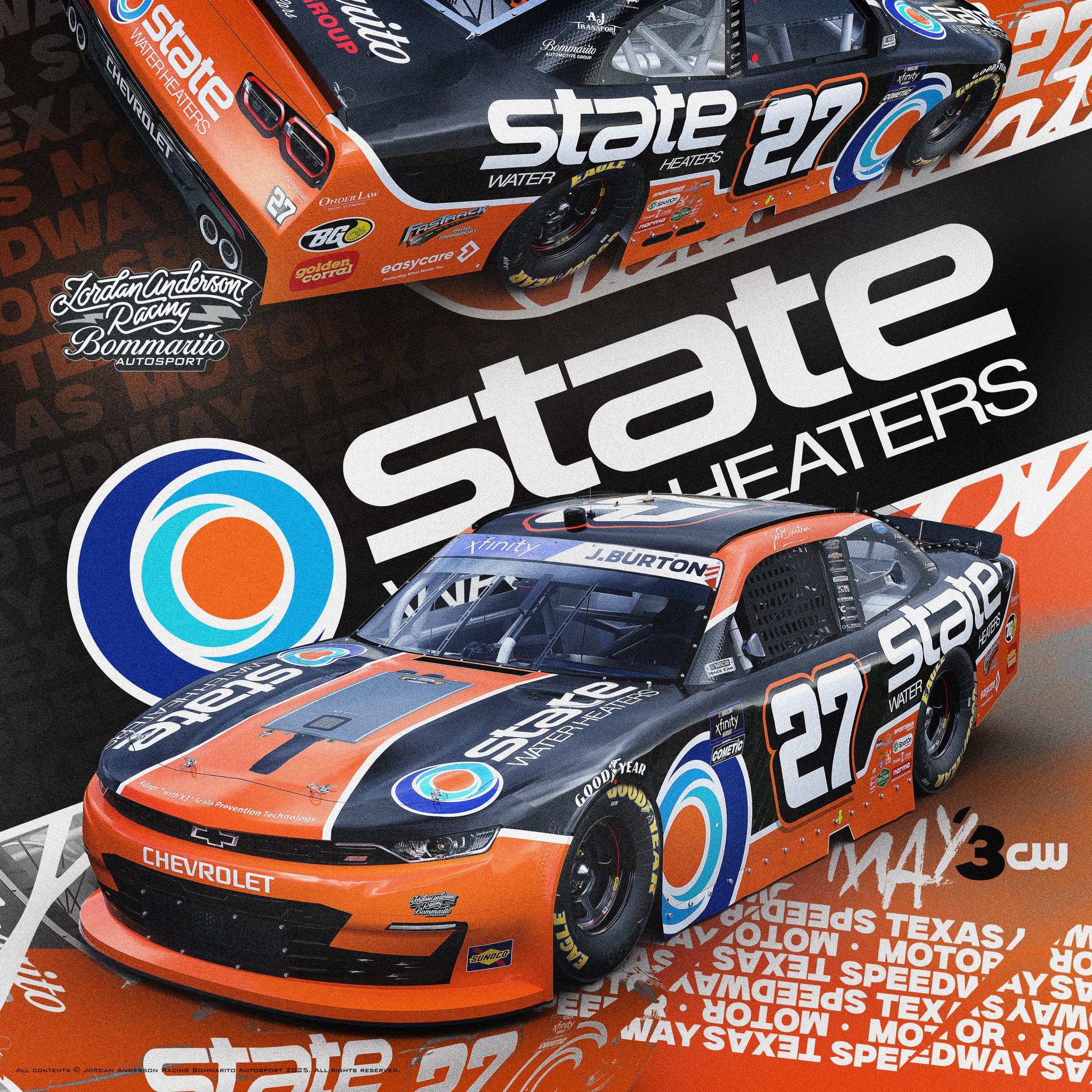 Jeb Burton Texas Scheme