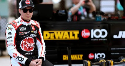 HOMESTEAD, FLORIDA - MARCH 22: Christopher Bell, driver of the #20 Rheem Toyota, waits on the grid during practice for the NASCAR Cup Series Straight Talk Wireless 400 at Homestead-Miami Speedway on March 22, 2025 in Homestead, Florida. (Photo by Chris Graythen/Getty Images) | Getty Images