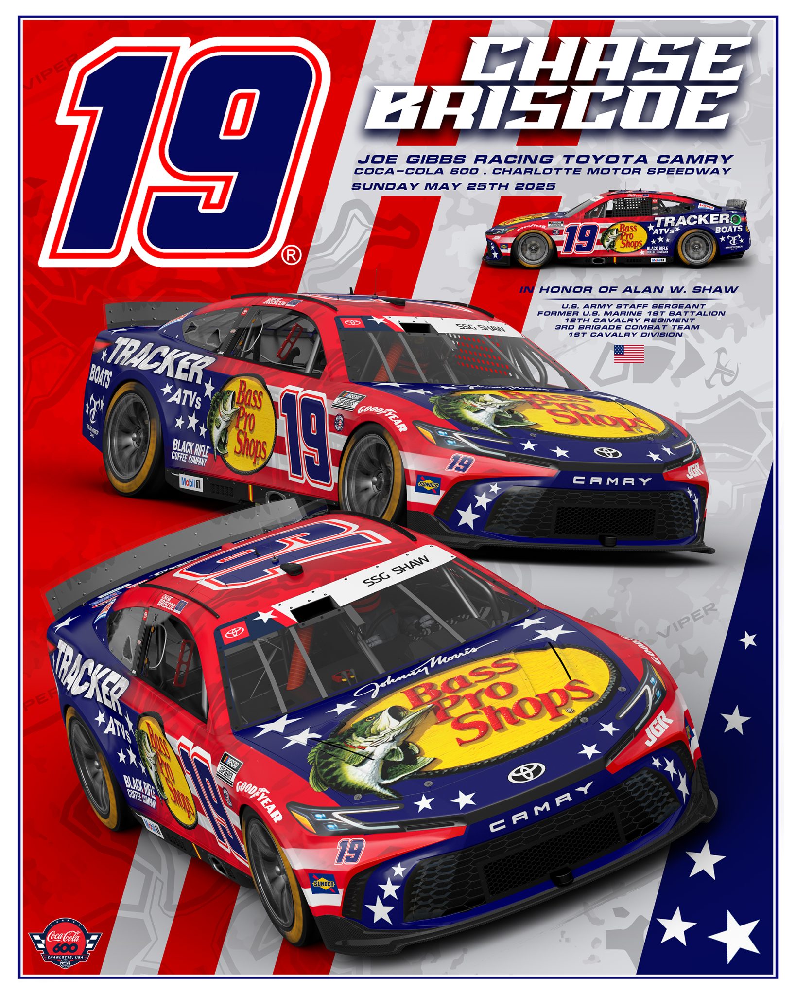 2025 19 Bass Pro Coke 600
