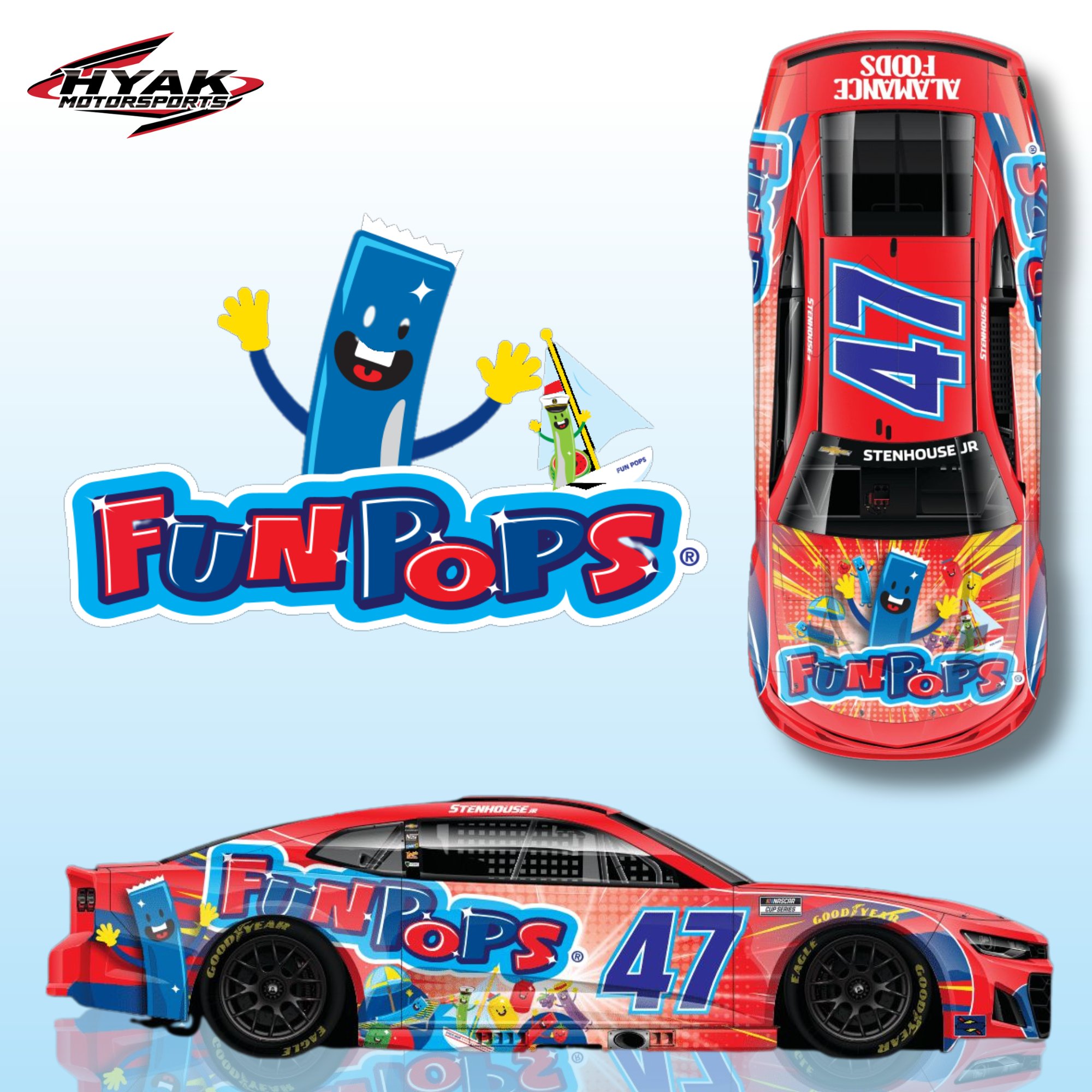 Ricky Stenhouse Jr Charlotte Scheme