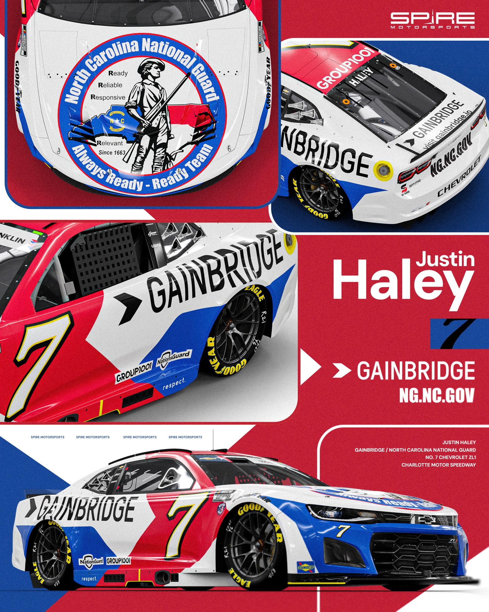 Justin Haley Charlotte Scheme