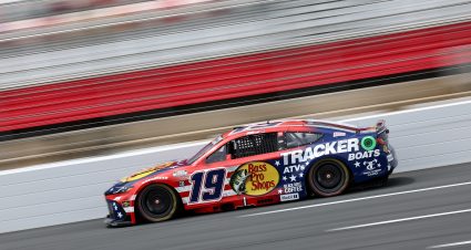 CONCORD, NORTH CAROLINA - MAY 24: Chase Briscoe, driver of the #19 Bass Pro Shops Toyota, drives during practice for the NASCAR Cup Series Coca-Cola 600 at Charlotte Motor Speedway on May 24, 2025 in Concord, North Carolina. (Photo by David Jensen/Getty Images) | Getty Images