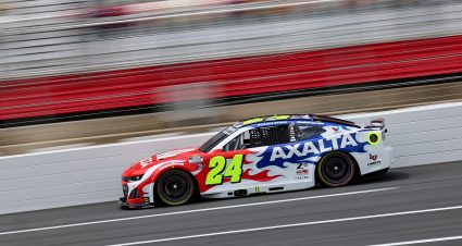 CONCORD, NORTH CAROLINA - MAY 24: William Byron, driver of the #24 Axalta Chevrolet, drives during practice for the NASCAR Cup Series Coca-Cola 600 at Charlotte Motor Speedway on May 24, 2025 in Concord, North Carolina. (Photo by David Jensen/Getty Images) | Getty Images