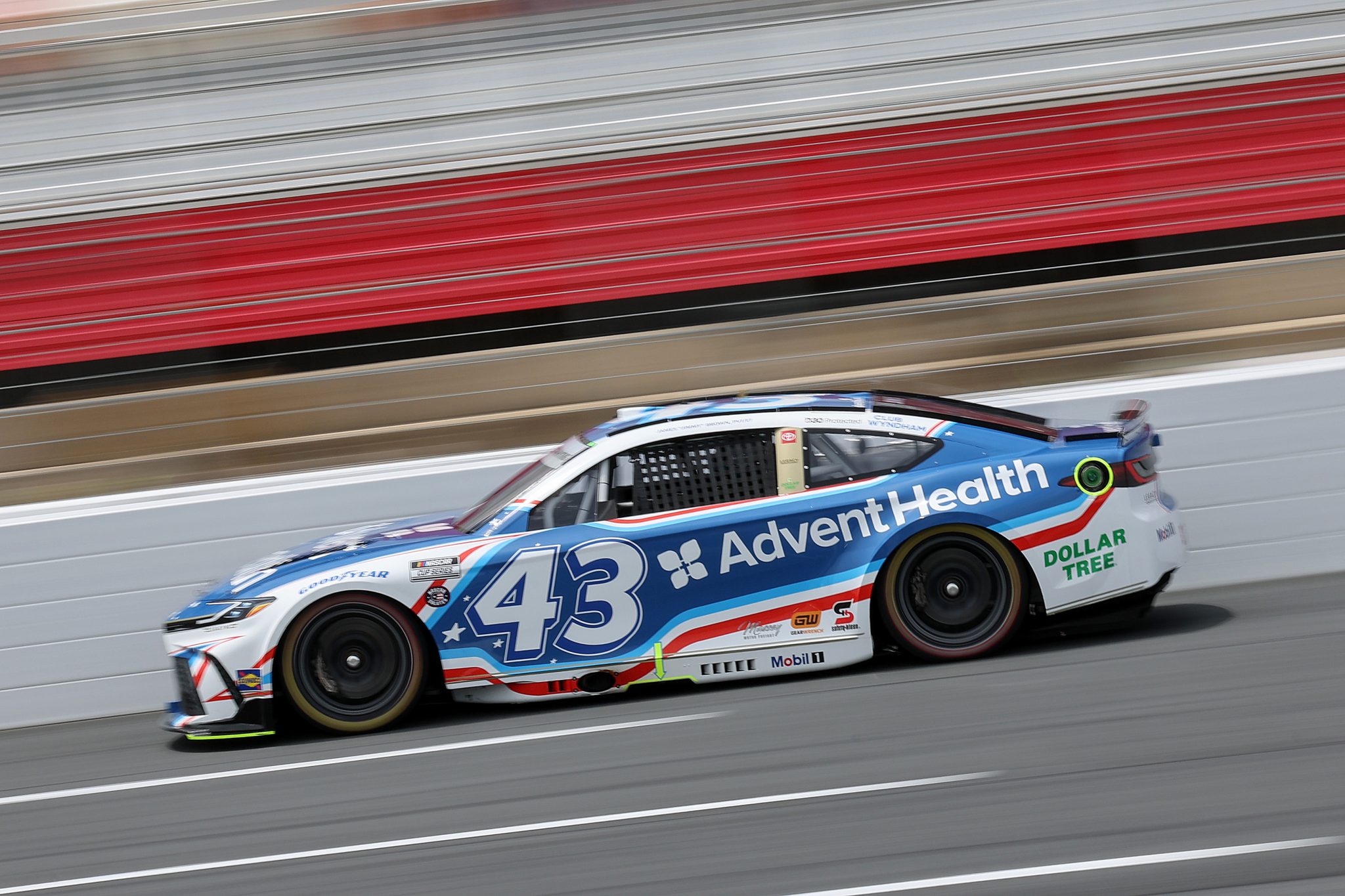 CONCORD, NORTH CAROLINA - MAY 24: Erik Jones, driver of the #43 AdventHealth Toyota, drives during practice for the NASCAR Cup Series Coca-Cola 600 at Charlotte Motor Speedway on May 24, 2025 in Concord, North Carolina. (Photo by David Jensen/Getty Images) | Getty Images