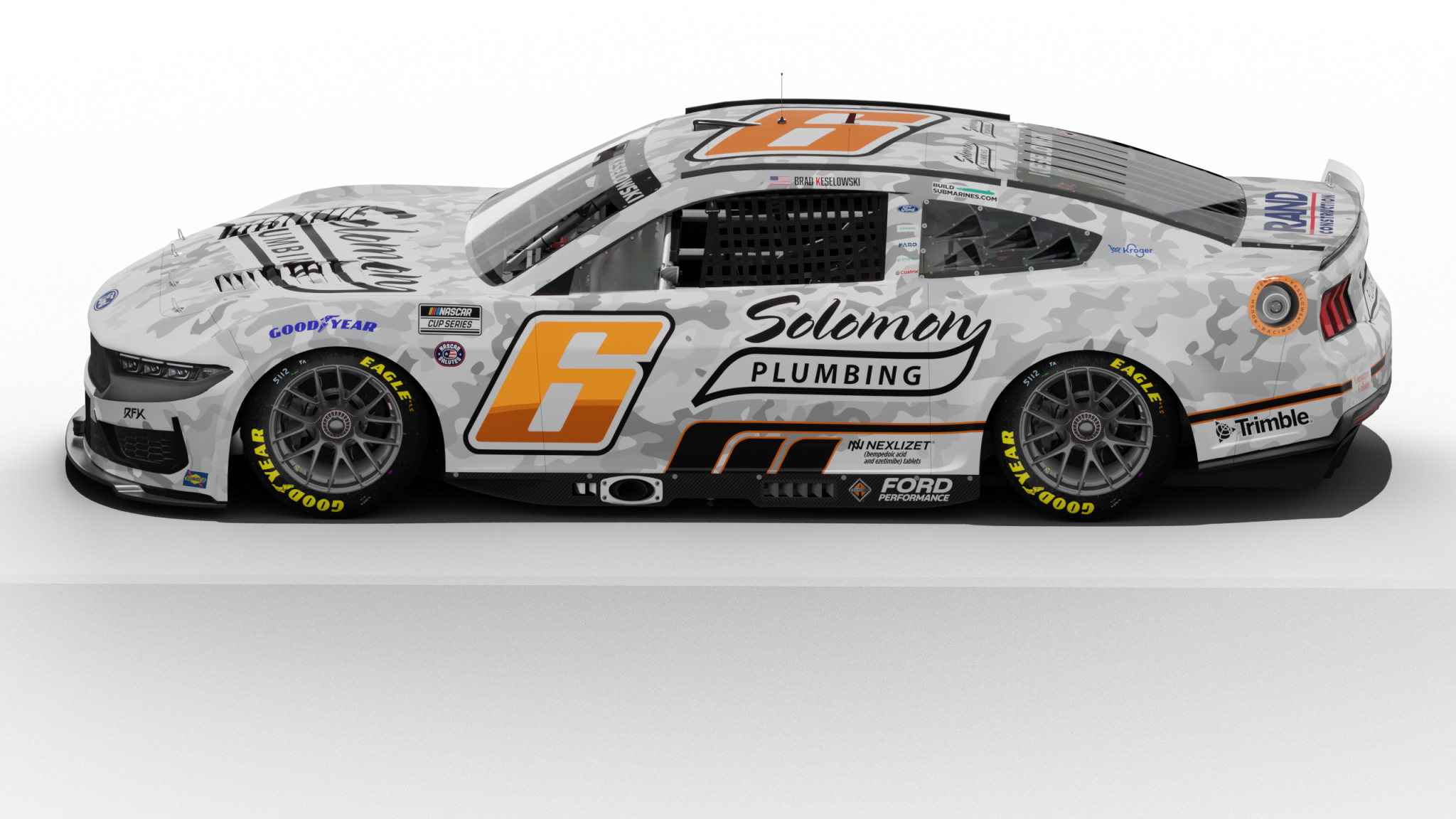 Brad Keselowski Nashville Scheme