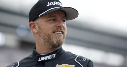 FORT WORTH, TEXAS - MAY 02: Justin Allgaier, driver of the #7 Jarrett Logistics Chevrolet, looks on during qualifying for the NASCAR Xfinity Series Andy's Frozen Custard 300 at Texas Motor Speedway on May 02, 2025 in Fort Worth, Texas. (Photo by Sean Gardner/Getty Images) | Getty Images