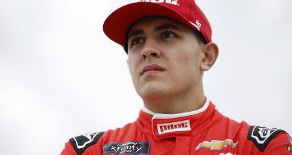 FORT WORTH, TEXAS - MAY 02: Sammy Smith, driver of the #8 Pilot Chevrolet, looks on during qualifying for the NASCAR Xfinity Series Andy's Frozen Custard 300 at Texas Motor Speedway on May 02, 2025 in Fort Worth, Texas. (Photo by Sean Gardner/Getty Images) | Getty Images