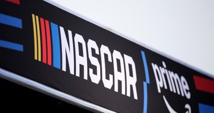 LEBANON, TENNESSEE - MAY 31: A detail view of NASCAR Prime logo during practice for the NASCAR Cup Series Cracker Barrel 400 at Nashville Superspeedway on May 31, 2025 in Lebanon, Tennessee. (Photo by James Gilbert/Getty Images) | Getty Images