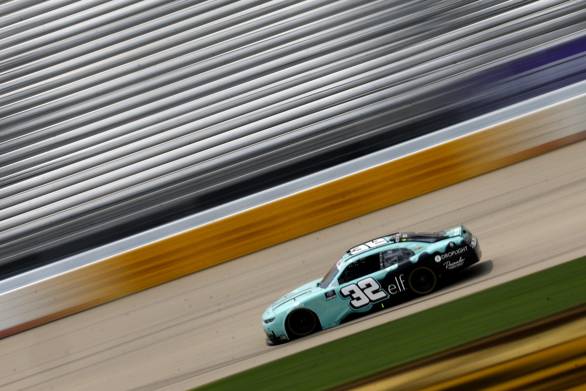 LEBANON, TENNESSEE - MAY 31: Katherine Legge, driver of the #32 e.l.f. Cosmetics Chevrolet, drives during practice for the NASCAR Xfinity Series Tennessee Lottery 250 at Nashville Superspeedway on May 31, 2025 in Lebanon, Tennessee. (Photo by Sean Gardner/Getty Images) | Getty Images