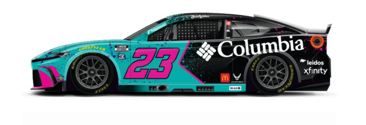 Bubba Wallace Kansas Scheme